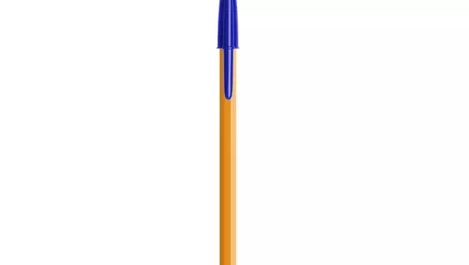 Ручка шариковая Bic Оранж Файн 0,8 мм синяя 1 шт Ручка шариковая Bic Оранж Файн 0,8 мм синяя 1 шт