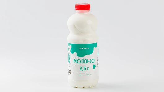 Молоко 2,5% в бутылке, 900 мл Молоко 2,5% в бутылке, 900 мл