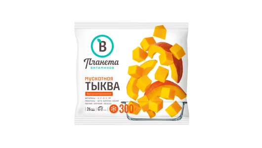 Тыква Планета Витаминов замороженная 300 г