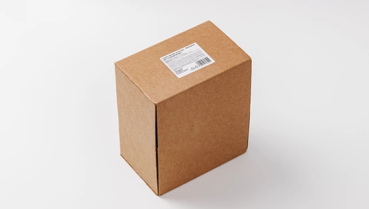 Стакан "Мятый" из бетона, цвет розовый мрамор