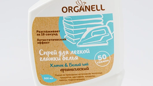 Спрей для лёгкой глажки белья, "Хлопок и Белый чай", 500 мл