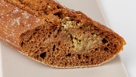 Багет ржаной с чесноком, 180 г. Пекарня Багет ржаной с чесноком, 180 г. Пекарня