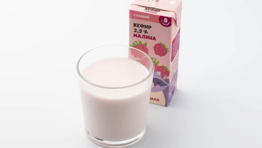 Кефир детский "Малина" 2,5%
