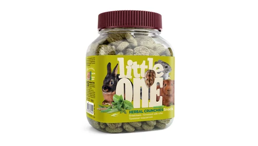 LITTLE ONE 100гр Травяные подушечки Лакомство для грызунов