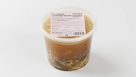 Суп "Грибной" с домашней лапшой Суп "Грибной" с домашней лапшой