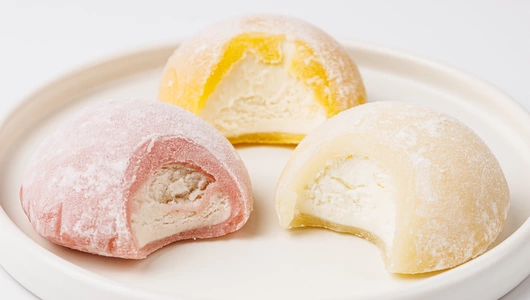 Мороженое пломбир в рис. тесте "Моти": "Ассорти"