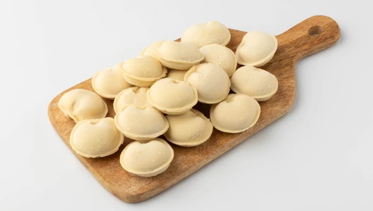 Пельмени рыбные с кижучем, 500 г Пельмени рыбные с кижучем, 500 г