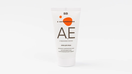 Крем для лица с витаминами А,Е и персиковым маслом, 50 мл
