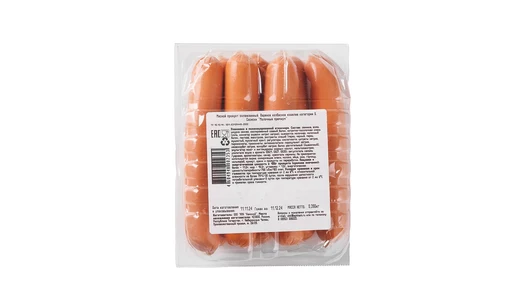 Сосиски Сосновоборская Молочные премиум 390 г