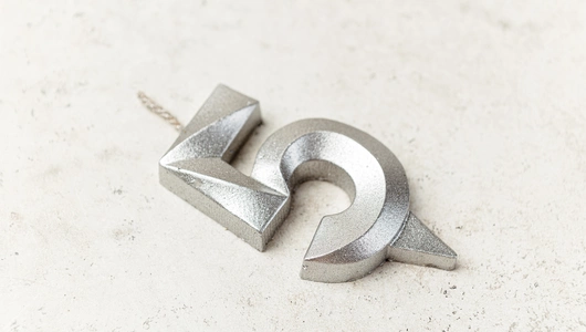 Свеча для торта "Цифра пять"