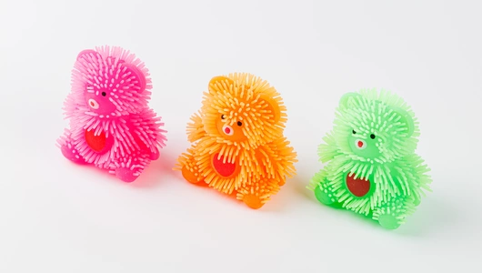 Игрушка-антистресс "Медвежонок" со светом