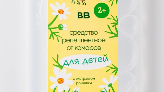 Средство репеллентное от комаров с экстрактом ромашки для детей 2+