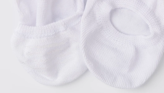 Следки женские молочные (1 пара), р. 23-25