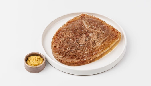 Заливное из говядины с горчицей