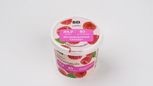 Сорбет "Малиновый" без доб.сахара
