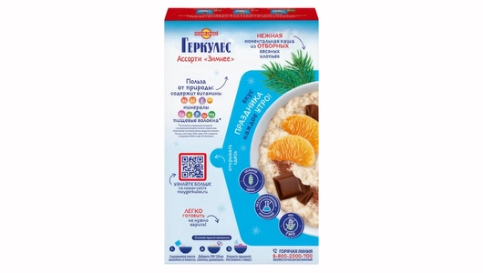 Геркулес Русский продукт Ассорти Зимнее 35гх6 шт Геркулес Русский продукт Ассорти Зимнее 35гх6 шт