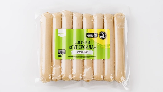 Сосиски куриные "Суперсила"
