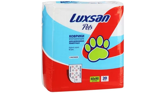 LUXSAN Premium коврик 60*90см для животных 20шт/уп.