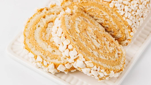 Рулет с вареной сгущенкой зам.