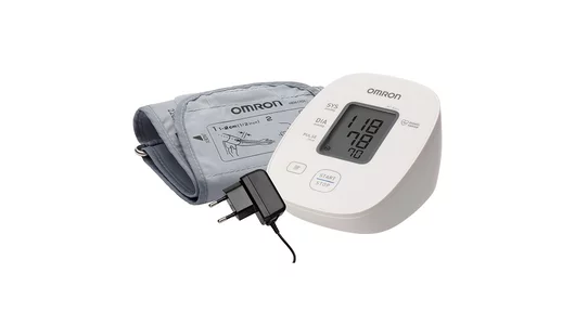 Измеритель АД и ЧП OMRON M1 Basic (тонометр) с адаптером