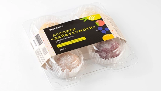 Ассорти "Дайфукумоти" зам, 4 шт