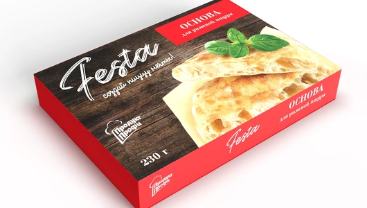 Основа для Римской пиццы Festa замороженная 20х30 см 235 г