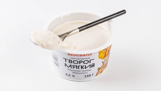 Творог мягкий "Пряная тыква-Абрикос" 4,2%