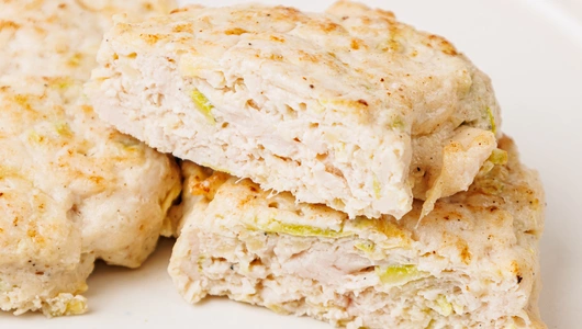 Оладьи куриные с кабачком, 130 г Оладьи куриные с кабачком, 130 г