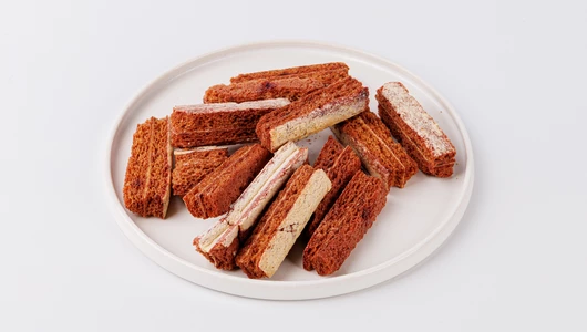 Сухарики из белевской пастилы с черникой без добавления сахара, 40 г