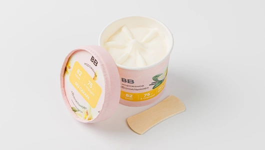 Мороженое "Ванильное" без сахара