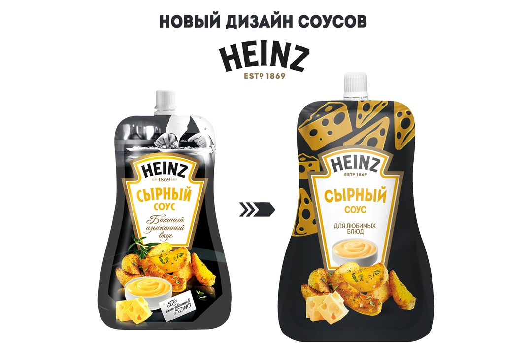 Соус Heinz Сырный bulk-пакет 2 кг