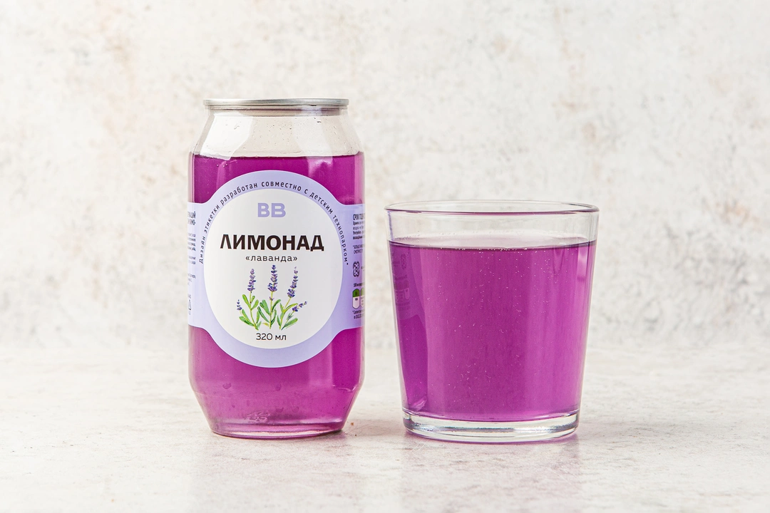 Лимонад «Лаванда», 320 мл с бесплатной доставкой на дом из «ВкусВилл ...