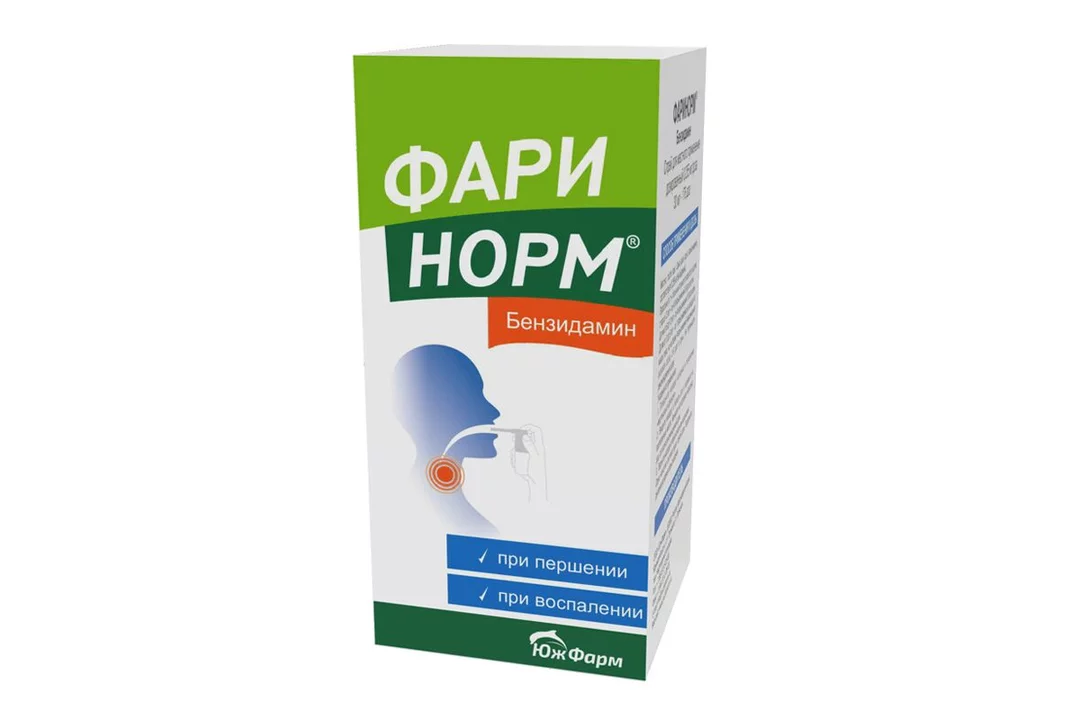 Фар норм. ЮЖФАРМ фаринорм бензидамин. Фаринорм бензидамин спрей 0,255мг/доза 30мл 176доз. Фаринорм бензидамин спрей 30мл. Фаринорм бензидамин 0,255мг/доза 30мл спрей д/мест прим доз.