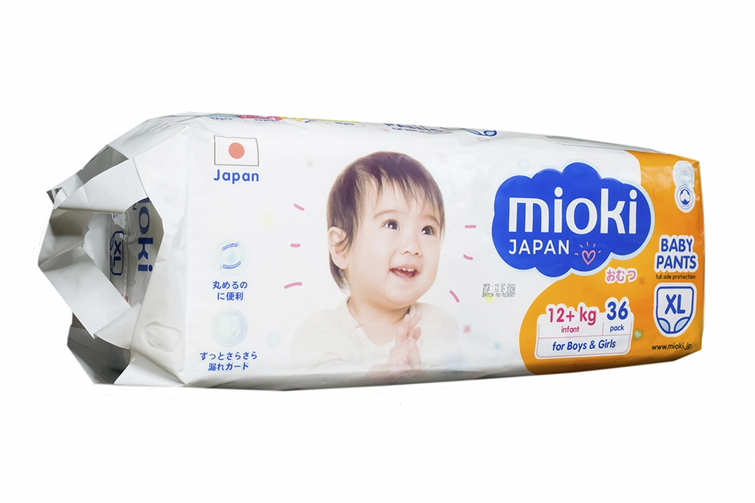Подгузники-трусики Mioki/Marabu XL 12+ кг 36 шт с бесплатной доставкой на  дом из «ВкусВилл» | Самара