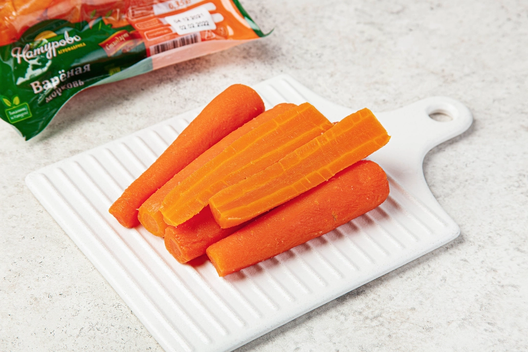 Калории морковь вареная