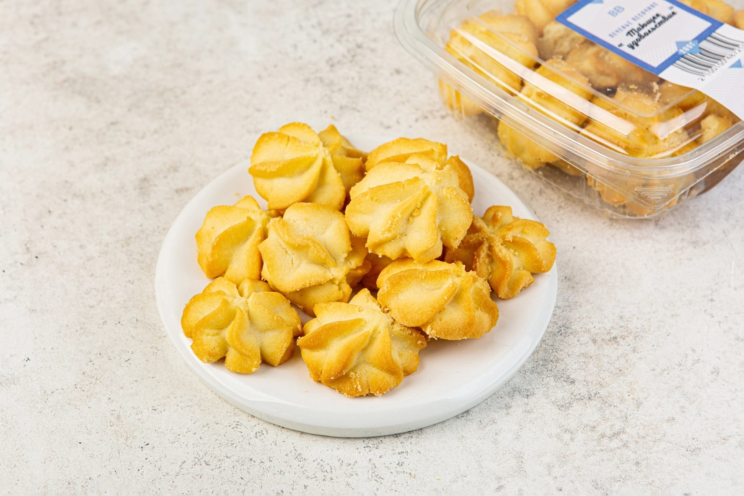 Песочное печенье с миндалем - вкусный рецепт с пошаговым фото