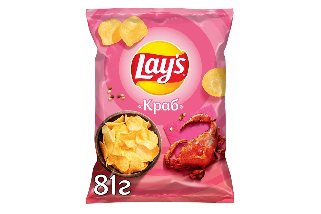 Чипсы lay's краб