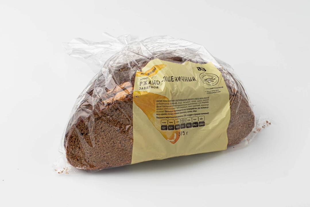 Хлеб ржано-пшеничный заварной, 375 г с бесплатной доставкой на дом из «ВкусВилл» | Москва и вся Россия