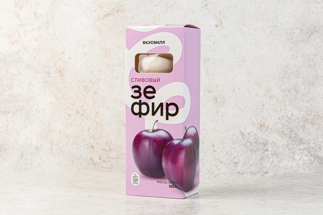 Зефир сливовый с бесплатной доставкой на дом из «ВкусВилл» | Москва и ...