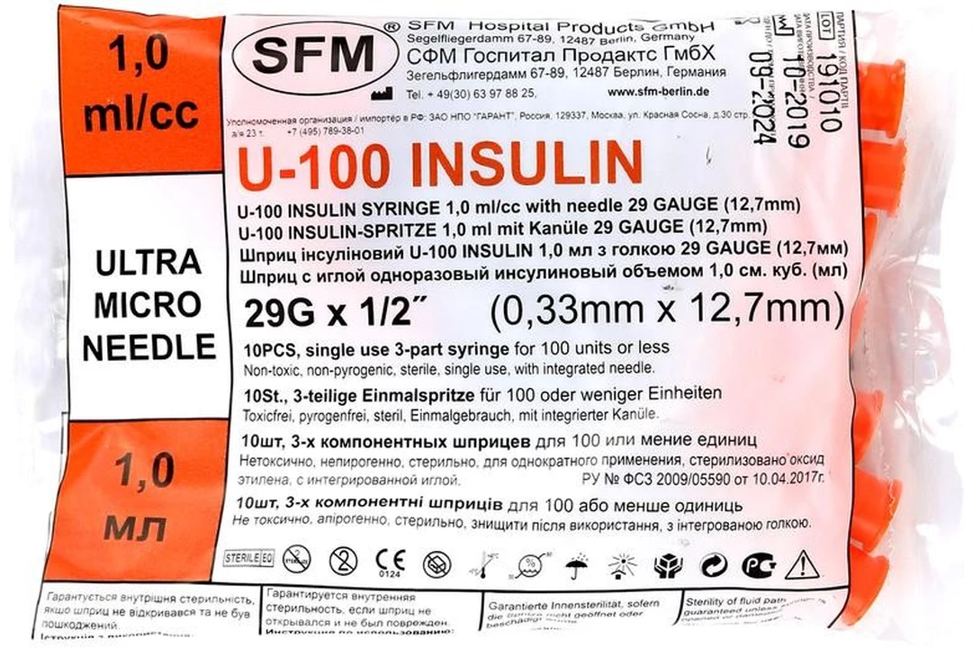 Инсулиновые Шприцы Купить 100 Шт
