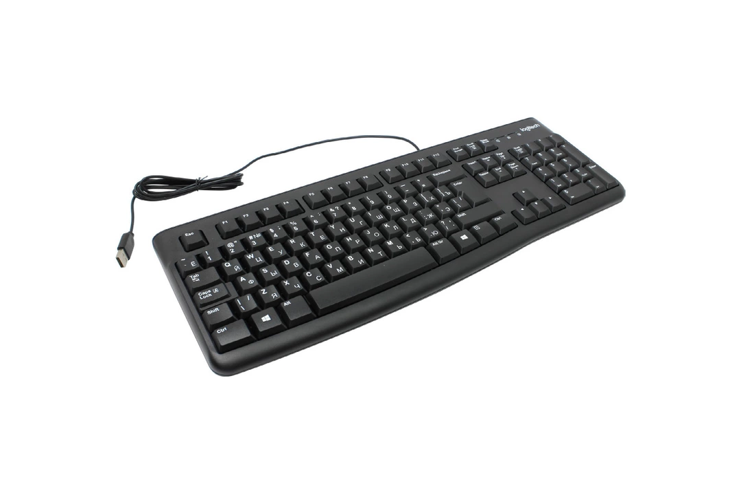 Клавиатура logitech k120 usb black