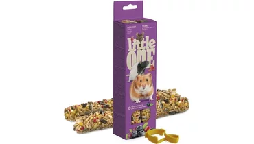 Изображение товара LITTLE ONE 60гр*2шт Палочки для хомяков, крыс, мышей и песчанок с ягодами