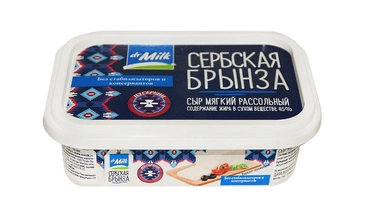 Сыр Dr.Milk Сербская Брынза 45% с рассолом 150 г