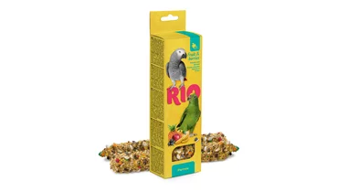 Изображение товара Палочки для попугаев с фруктами и ягодами 90гр*2шт Динозаврик