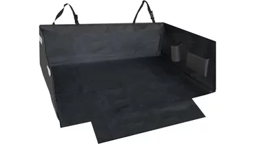 Изображение товара Подстилка для собак и кошек в багажник 153x121 см нейлон черная с защитой бампера