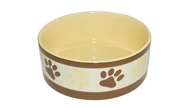 Изображение товара Миска керамическая "Лапки" №1 12.5x4.5cm 290мл DOGMAN