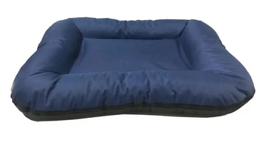 Изображение товара Лежак для собак Comfy ToTo ARNOLD XL с съемным чехлом синего цвета