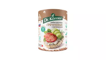 Хлебцы Dr.Korner гречневые с витаминами 100 г