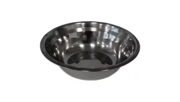 Изображение товара Металлическая миска для питомцев 0,8л D18см Динозаврик прочная и стильная