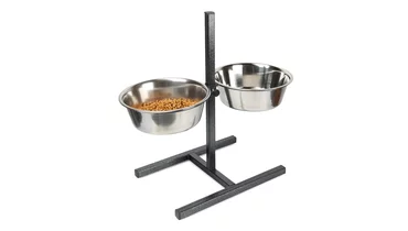 Изображение товара Регулируемая металлическая подставка с мисками 2x2,8л Анкур Экспортс